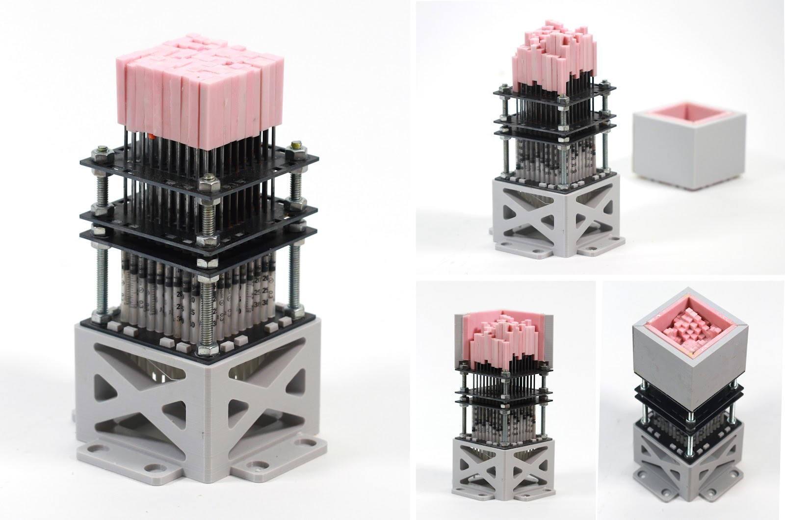 Programmable cake mold